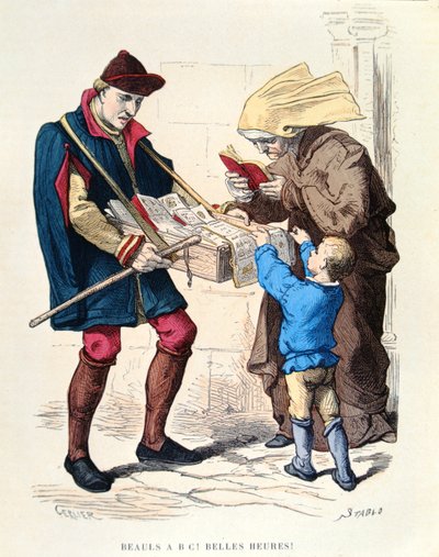 Book Seller in the Fifteenth Century, from 